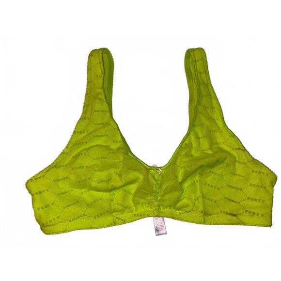 Savage X Fenty Neon Green Bralette XL - Picture 1 of 4